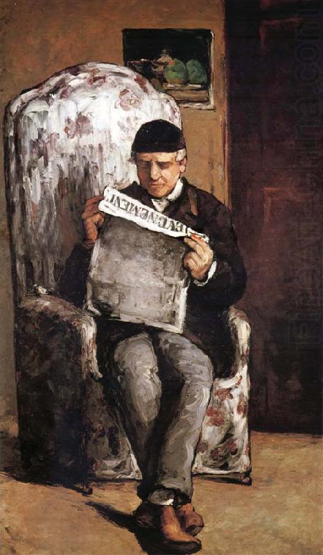 Portrait du Pere de l-Artiste, Paul Cezanne